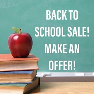 BACK TO SCHOOL CLOSET SALE!!!!